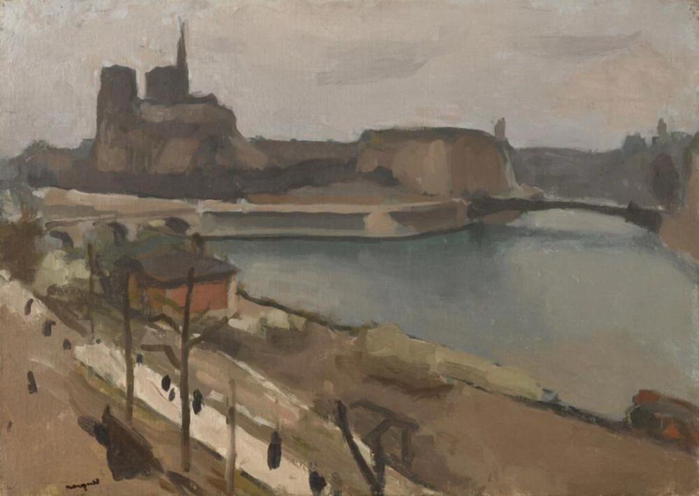Albert Marquet - Notre, Dame vista dal Quai de la Tournelle
